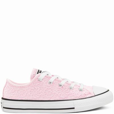 Gyerek Converse Daisy Crochet Chuck Taylor All Star Tornacipő CO6910438 Rózsaszín/Fehér